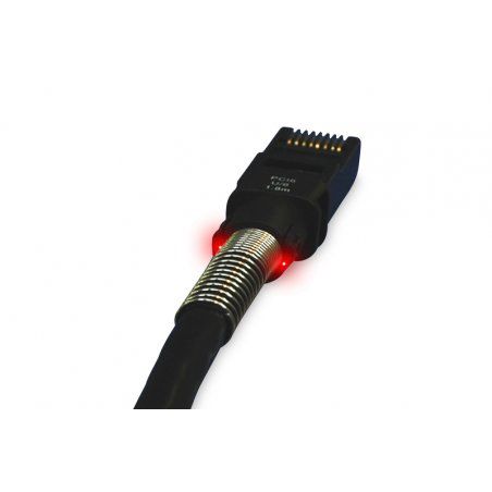 PatchSee PK-PCI6-DPU-82 networking cable Black 25 m Cat6a U/UTP (UTP)
