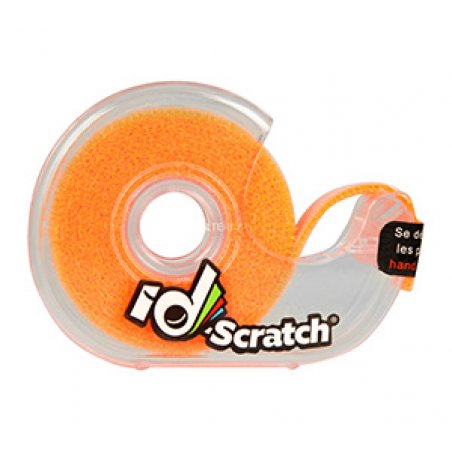 ID SCRATCH PRE-CUT CABLE TIES ORANGE 2M