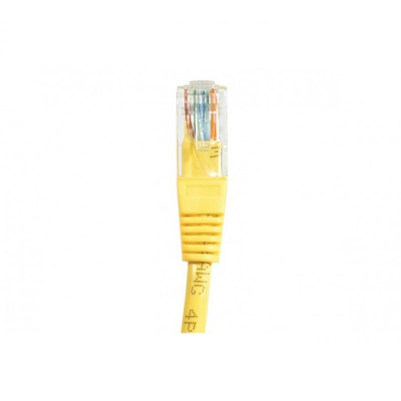 EXC 846201 câble de réseau Jaune 2 m Cat5e U/UTP (UTP)