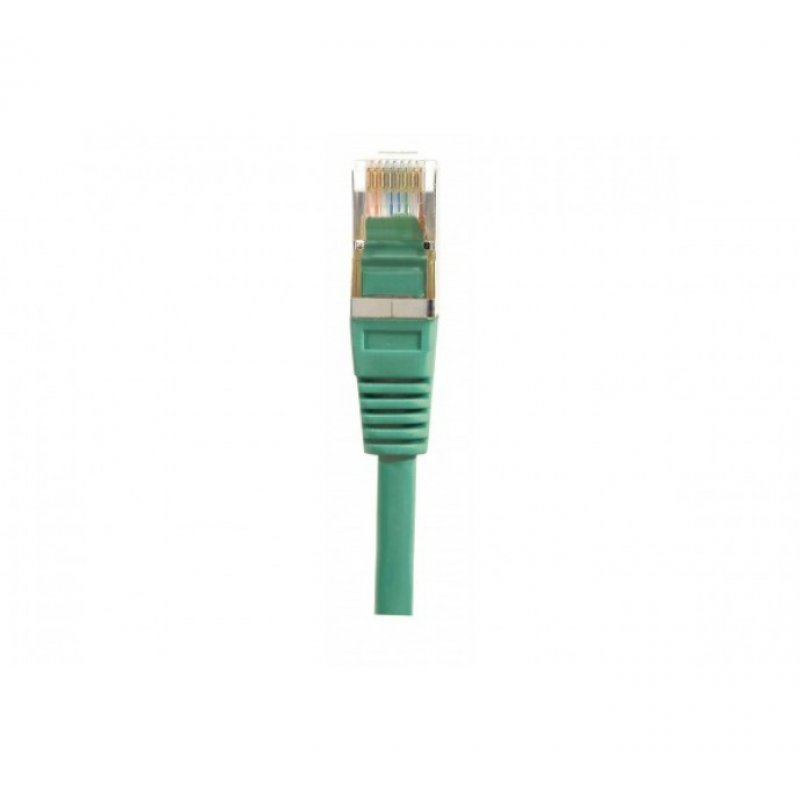 Cat5e RJ45 Patch cable F/UTP green - 1,5 m