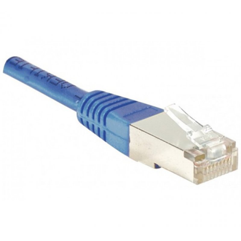 Cat5e RJ45 Patch cable F/UTP blue - 3 m