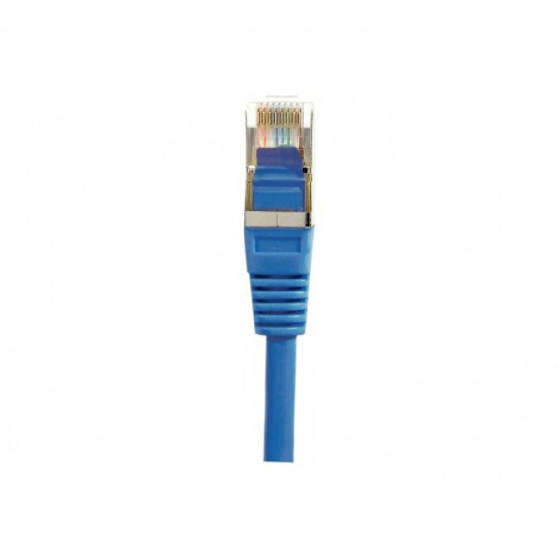 Cat5e RJ45 Patch cable F/UTP blue - 3 m