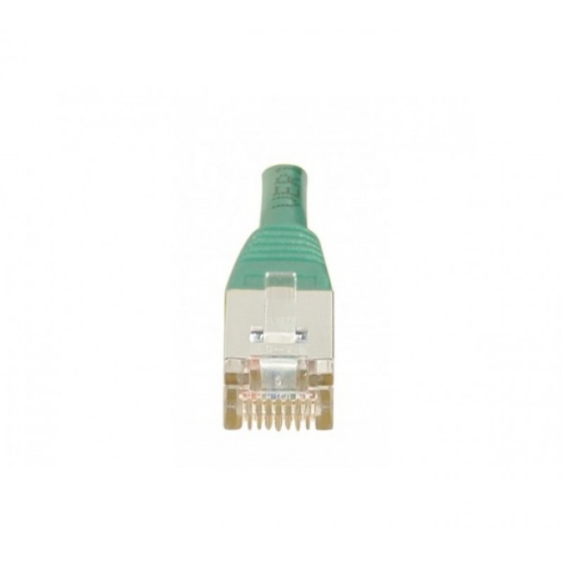 Cat5e RJ45 Patch cable F/UTP green - 0,5 m