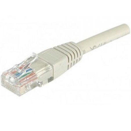 Cat6 RJ45 Patch cable U/UTP grey - 1 m