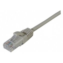 DEXLAN Cat6 RJ45 Patch cable U/UTP LSZH snagless grey - 5 m