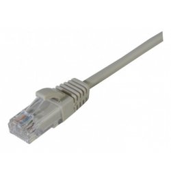 DEXLAN Cat6 RJ45 Patch cable U/UTP LSZH snagless grey - 10 m