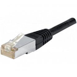 CUC Exertis Connect 850012 câble de réseau Noir 0,3 m Cat6a F/UTP (FTP)
