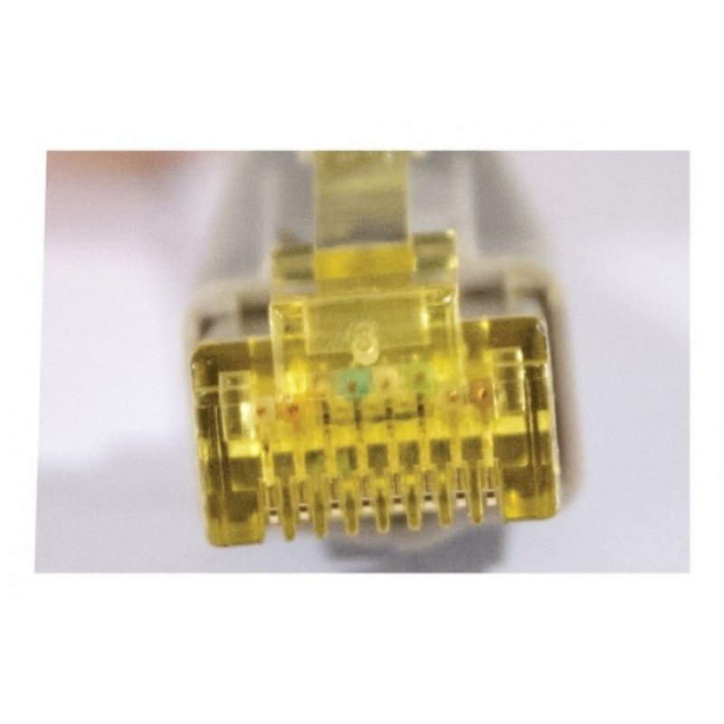 RJ45 Patch on Cat7 cable S/FTP LSZH snagless grey - 30 m