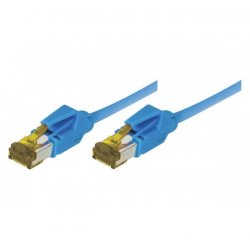 EXC Patch RJ45 S/FTP CAT 7 LSOH Snagless Blue 0. câble de réseau 0,5 m Cat7 S/FTP (S-STP)