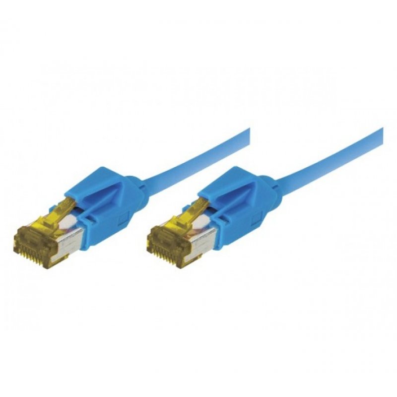 EXC Patch RJ45 S/FTP CAT 7 LSOH Snagless Blue 0. câble de réseau 0,5 m Cat7 S/FTP (S-STP)
