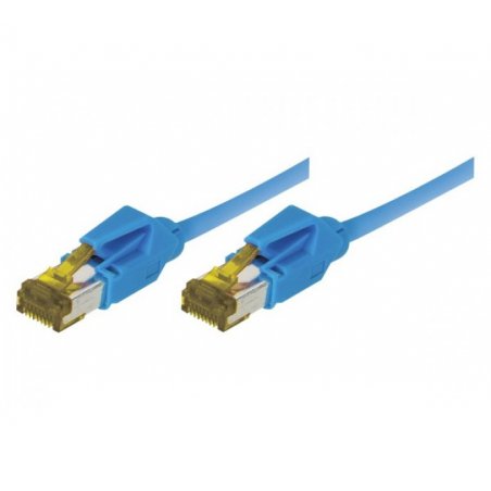 EXC Patch RJ45 S/FTP CAT 7 LSOH Snagless Blue 0. câble de réseau 0,5 m Cat7 S/FTP (S-STP)