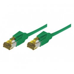 EXC Patch RJ45 S/FTP CAT 7 LSOH Snagless Green 0 networking cable 0.3 m Cat7 S/FTP (S-STP)