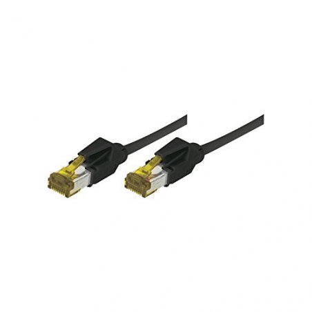 Connect 850090 câble de réseau Noir 2 m Cat6a S/FTP (S-STP)