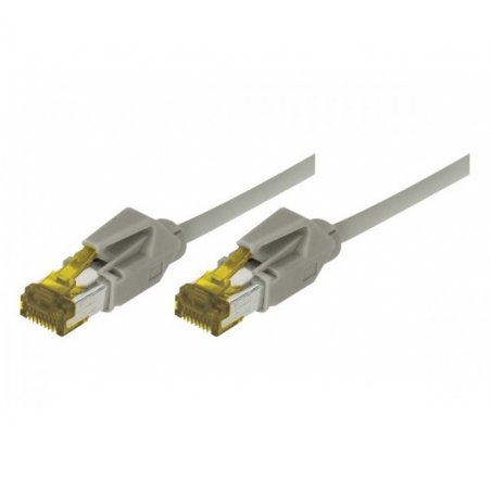RJ45 Patch on Cat7 cable S/FTP LSZH snagless grey - 50 m