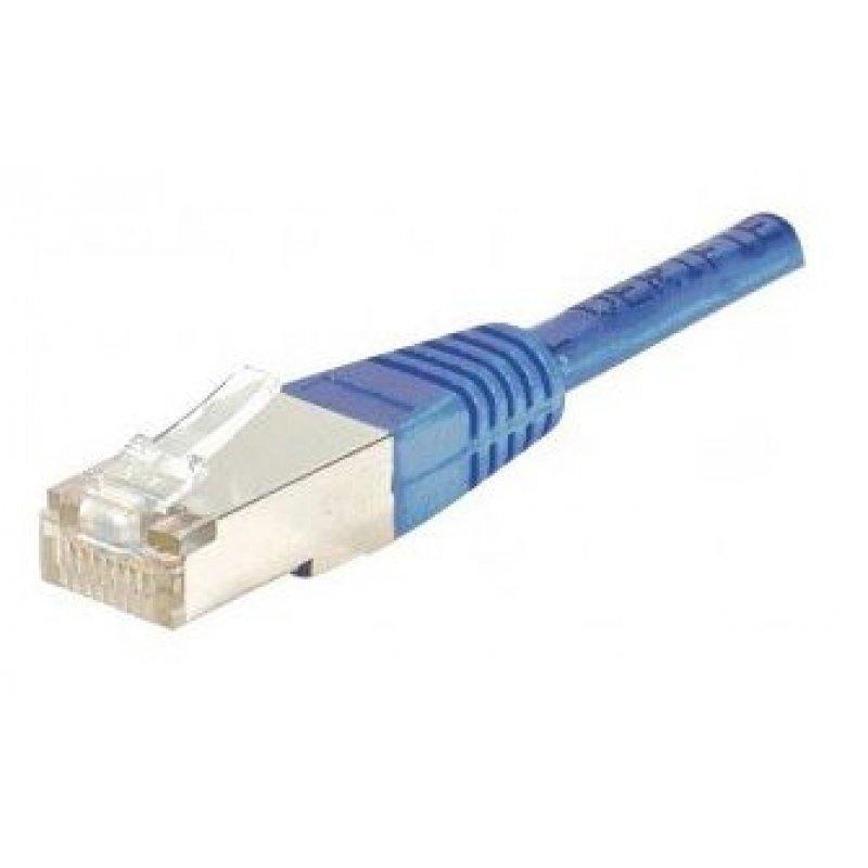 Dexlan 1m Cat6 FTP câble de réseau Bleu F/UTP (FTP)