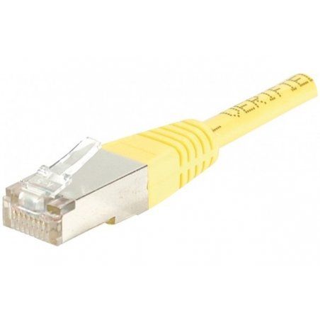 Dexlan 15m, RJ-45 câble de réseau Jaune Cat6 F/UTP (FTP)