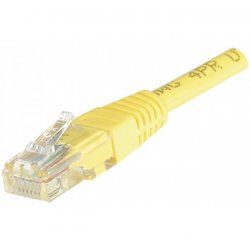 CUC Exertis Connect 853913 networking cable Yellow 1 m Cat5e U/UTP (UTP)