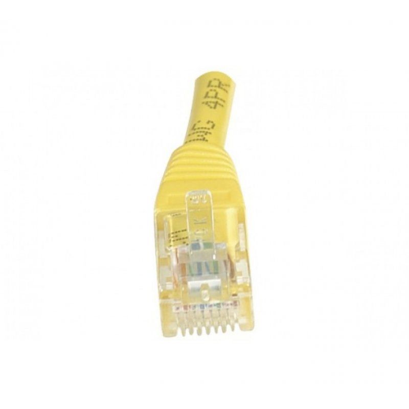 Cat5e RJ45 Patch cable U/UTP yellow - 1 m