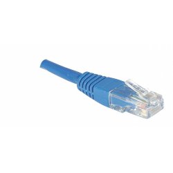 Cat5e RJ45 Patch cable U/UTP blue - 2 m