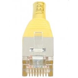 Dexlan RJ-45 Cat5e M/M 10m câble de réseau Jaune F/UTP (FTP)