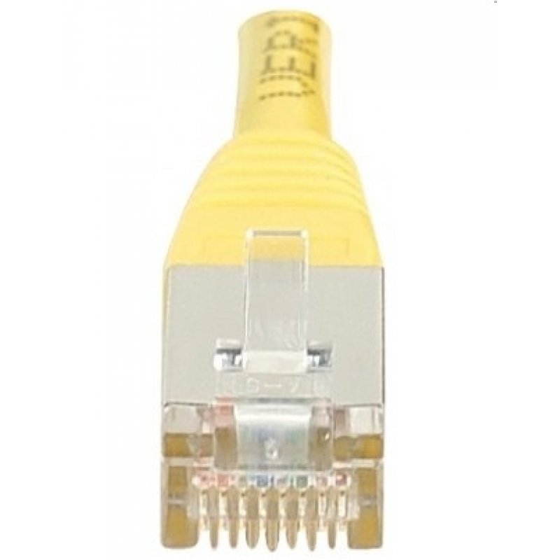 Dexlan RJ-45 Cat5e M/M 10m câble de réseau Jaune F/UTP (FTP)