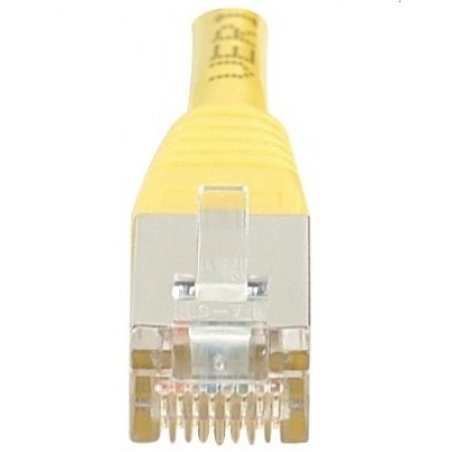 Dexlan RJ-45 Cat5e M/M 10m câble de réseau Jaune F/UTP (FTP)
