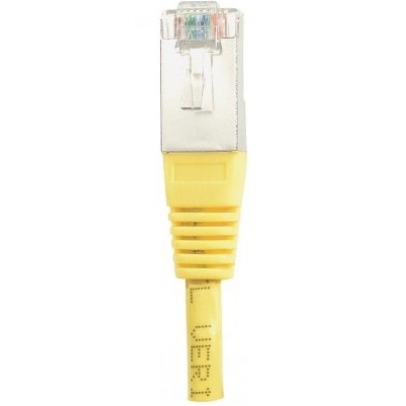 Dexlan RJ-45 Cat5e M/M 10m câble de réseau Jaune F/UTP (FTP)