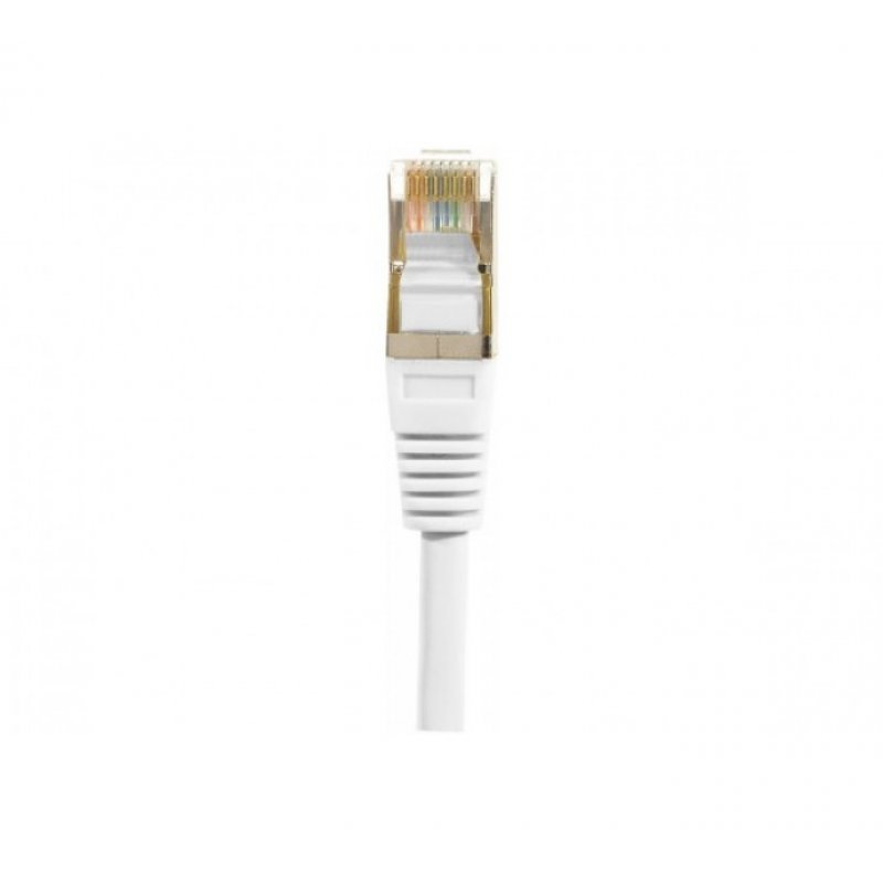 Cat5e RJ45 Patch cable F/UTP white - 0,5 m