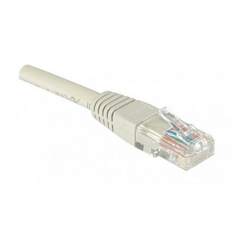 Cat6 RJ45 Patch cable U/UTP grey - 10 m