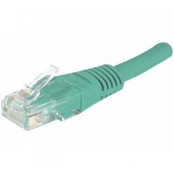 Cat6 RJ45 Patch cable U/UTP green - 15 m
