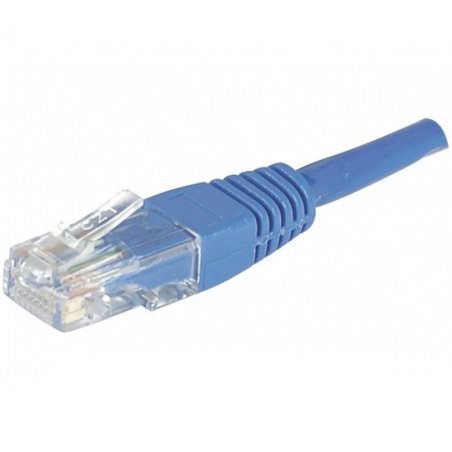 Cat6 RJ45 Patch cable U/UTP blue - 5 m