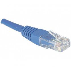 EXC 854217 networking cable Blue 10 m Cat6 U/UTP (UTP)
