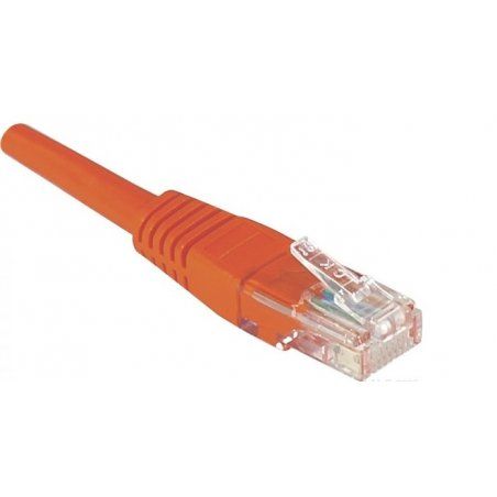 Dexlan RJ-45 Cat6 M/M 15m networking cable Orange U/UTP (UTP)