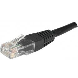 Dexlan RJ-45 Cat6 M/M 10m networking cable Black U/UTP (UTP)