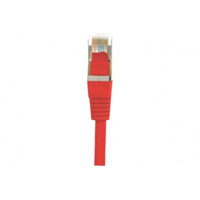 Cat6 RJ45 crossover Patch cable S/FTP red - 3 m