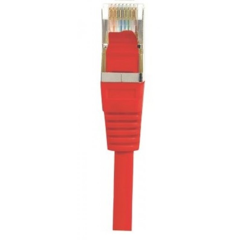 Dexlan RJ-45 Cat6 M/M 10m networking cable Red S/FTP (S-STP)