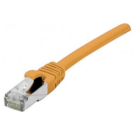 Cat6A RJ45 Patch cable F/UTP LSZH snagless orange - 1,5 m