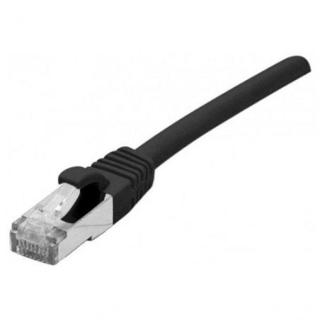 Cat6 RJ45 Patch cable F/UTP LSZH snagless black - 25 m
