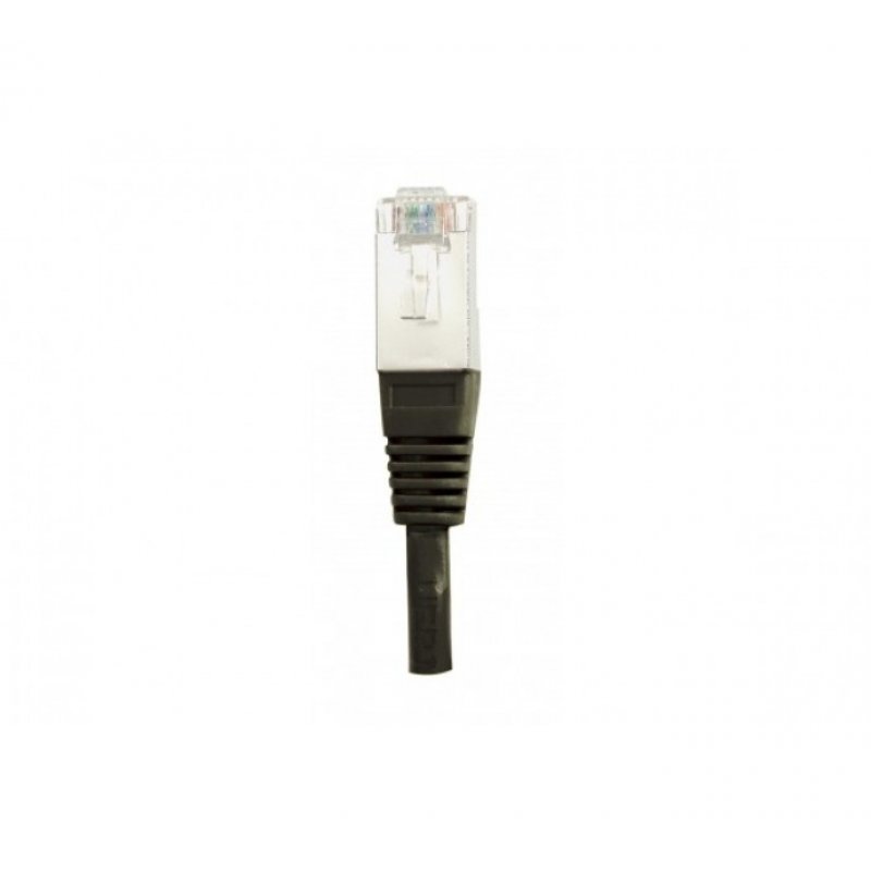 Cat6 RJ45 Patch cable S/FTP black - 0,5 m