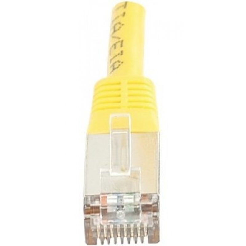 Dexlan RJ-45 Cat6 M/M 1m câble de réseau Jaune S/FTP (S-STP)