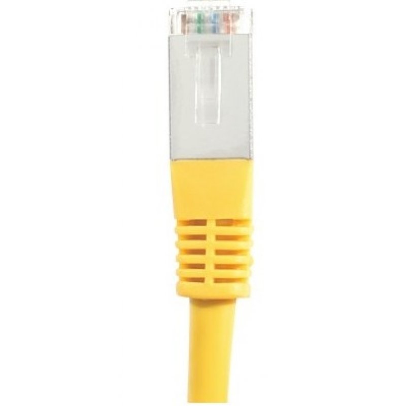 Cat6 RJ45 Patch cable S/FTP yellow - 1 m