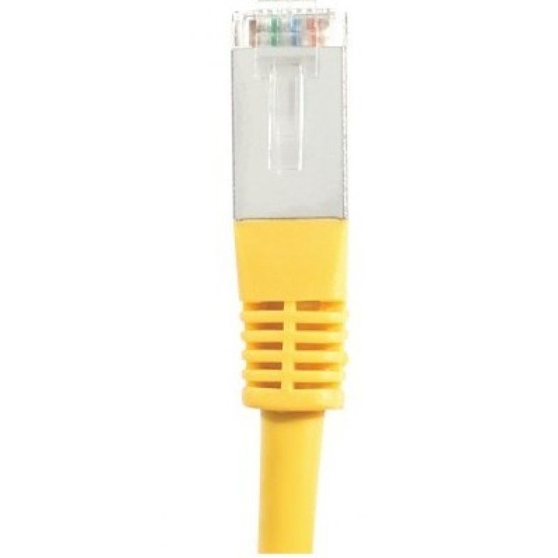 Dexlan RJ-45 Cat6 M/M 1m câble de réseau Jaune S/FTP (S-STP)