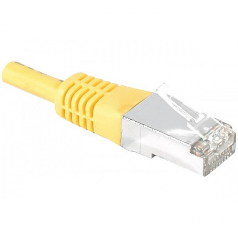 Cat6 RJ45 Patch cable S/FTP yellow - 2 m