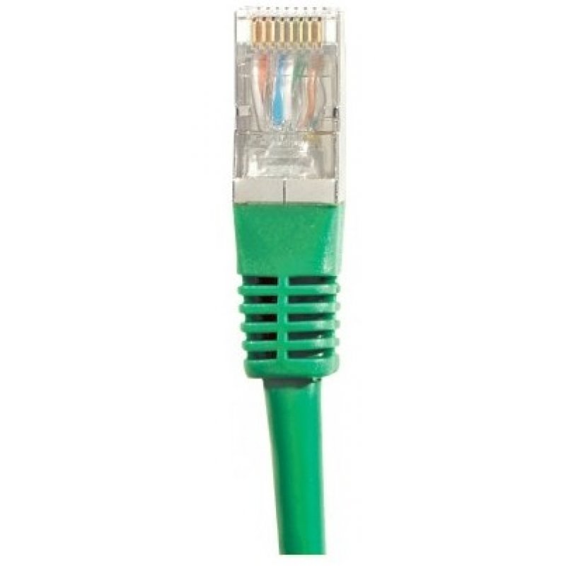 Cat6 RJ45 Patch cable S/FTP green - 5 m