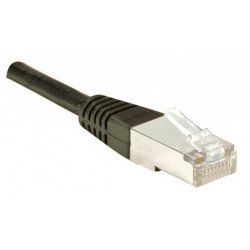 Cat6 RJ45 Patch cable S/FTP black - 5 m