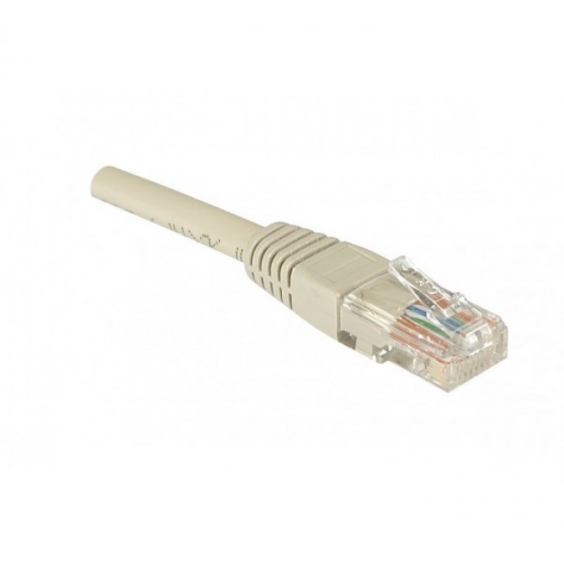 Cat5e RJ45 Patch cable U/UTP grey - 1 m