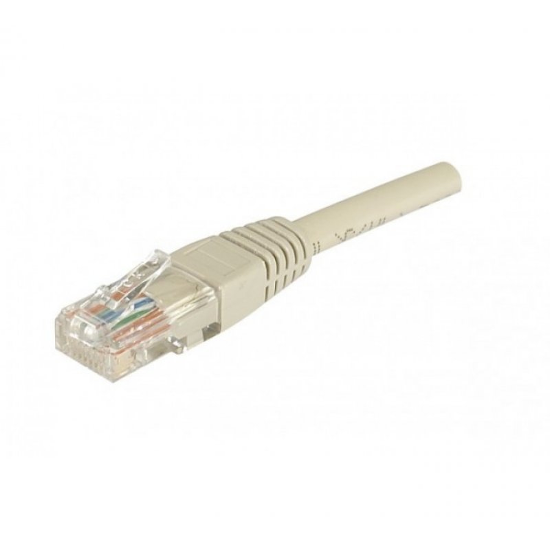 Cat5e RJ45 Patch cable U/UTP grey - 2 m