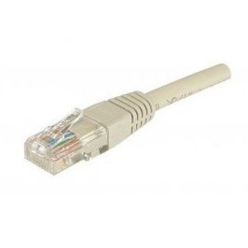 Cat5e RJ45 Patch cable U/UTP grey - 5 m