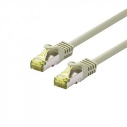 DEXLAN Cat6A RJ45 Patch cable S/FTP grey - 90 m