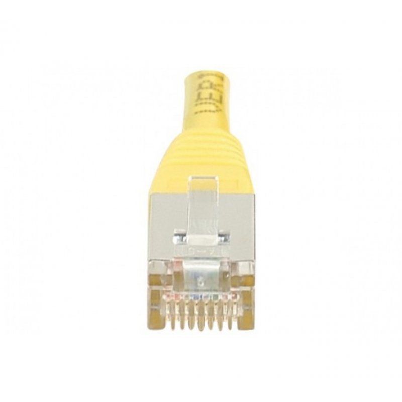 Cat6 RJ45 Patch cable F/UTP yellow - 1,5 m